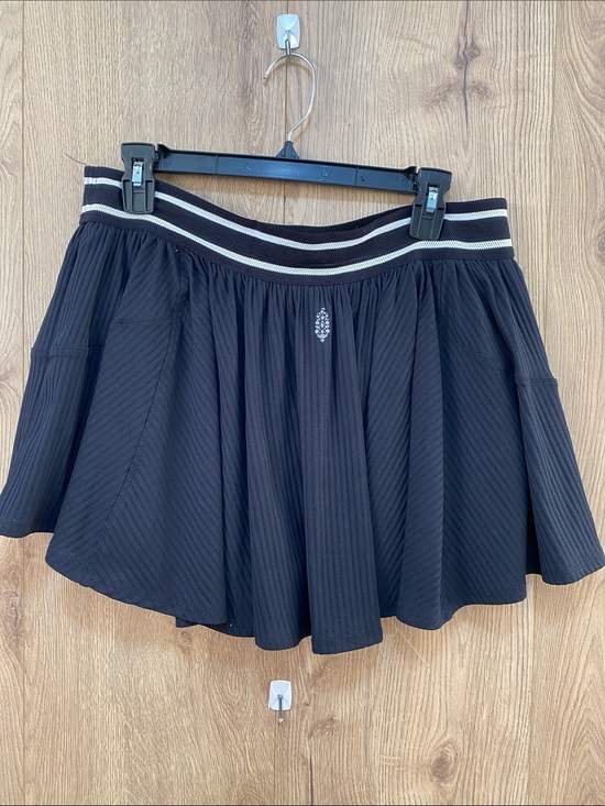 FP Movement by Free People Dresses & Skirts - FP Movement Free People Sultry Skort Ribbed Tennis Skirt Black Size XL